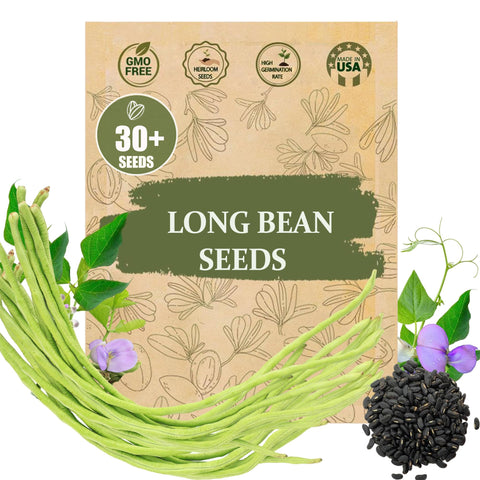 Wily Fox yard-long bean seeds pack for home garden and high-yield potential