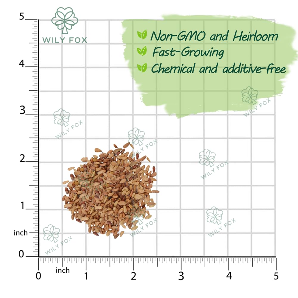 Wily Fox planting guide included to start indoors