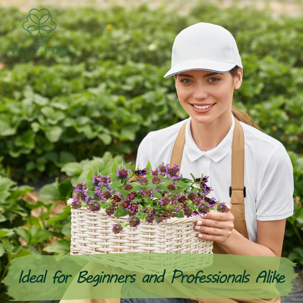 Wily Fox prunella seeds packaged in the USA for freshness.
