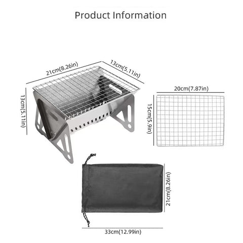 Winb dishwasher-safe parts simplify cleanup after outdoor grilling.