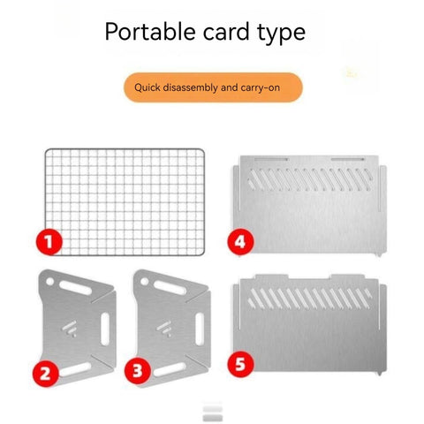 Winb carry bag and grill in use shows easy transport for outdoor dining.