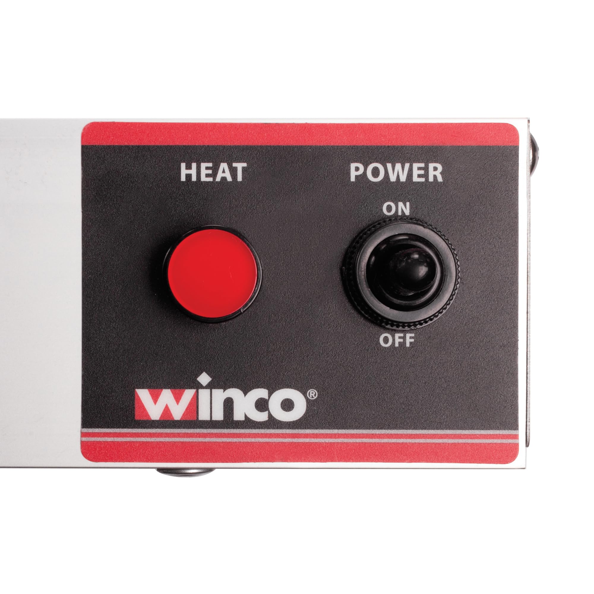 Undermount installation of Winco ESH-48 with mounting hardware for pass-through stations.