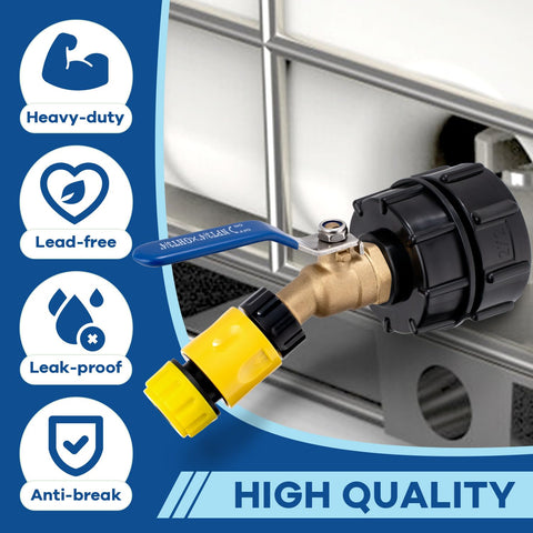 Windblowgrass 3/4 inch NPT inlet for universal compatibility.