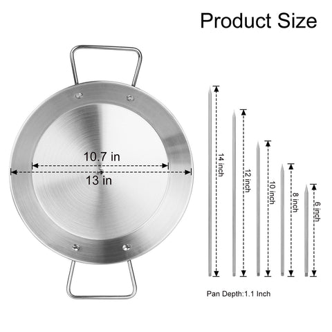 WINDESK Al Pastor Skewer silicone brushes for convenient baste during grilling