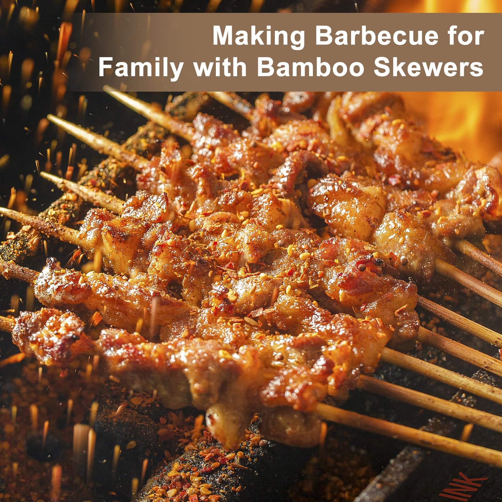 WINDESK versatile skewers for BBQ, kebabs, and hot dogs