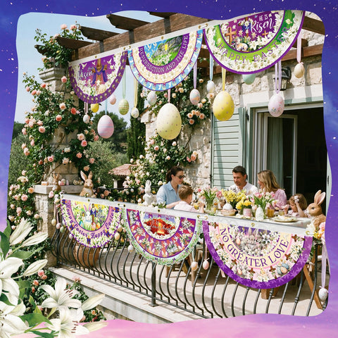 Windkream Polyester bunting flag with durable grommets for outdoor use