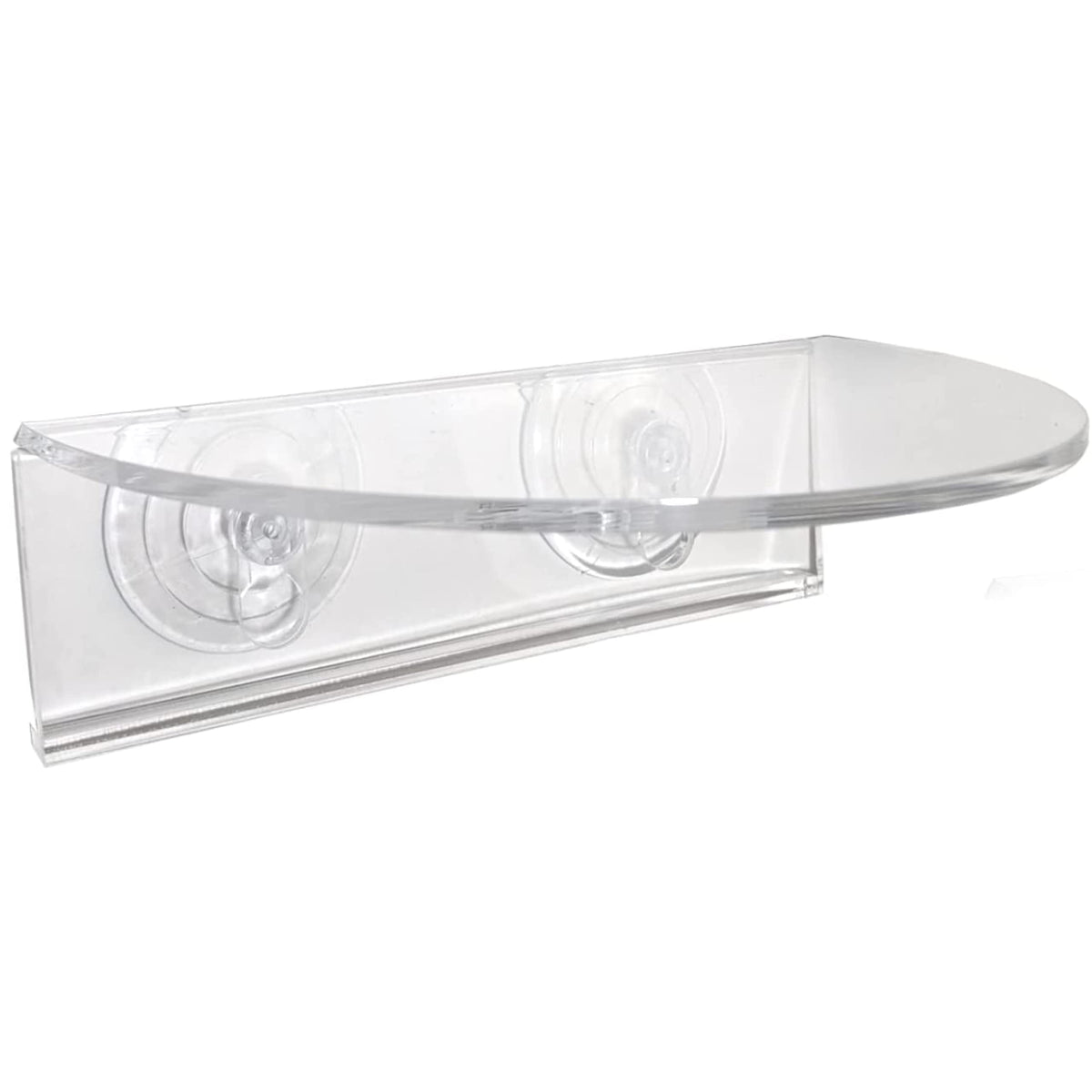 Window Garden Veg Ledge with double-ridged suction cups offering strong hold on glass surfaces