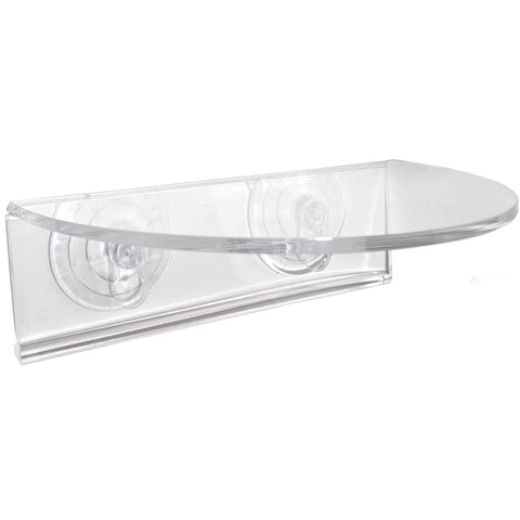 Window Garden Veg Ledge with double-ridged suction cups offering strong hold on glass surfaces