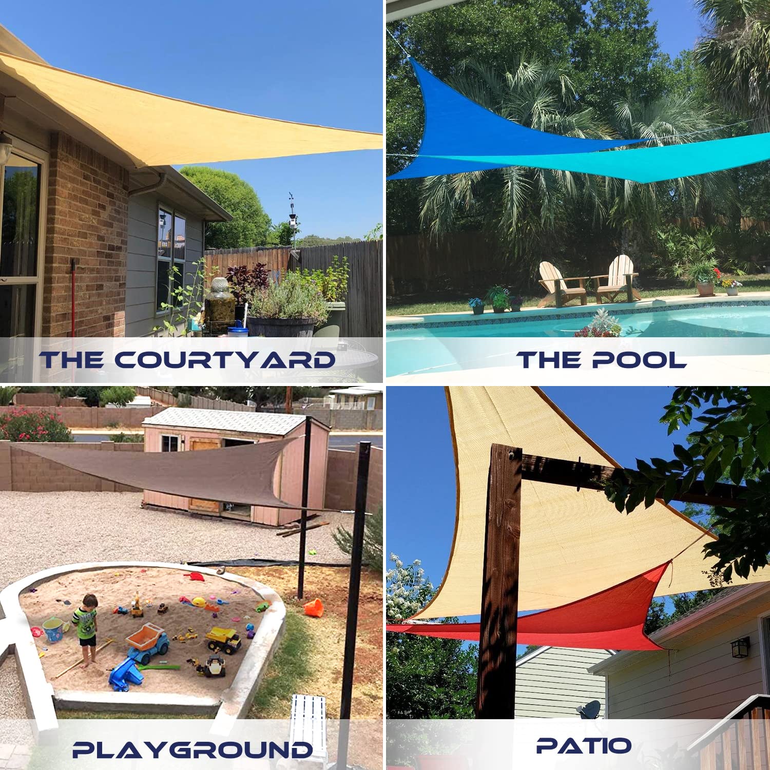 Windscreen4less fabric close-up shows durable 180gsm HDPE material