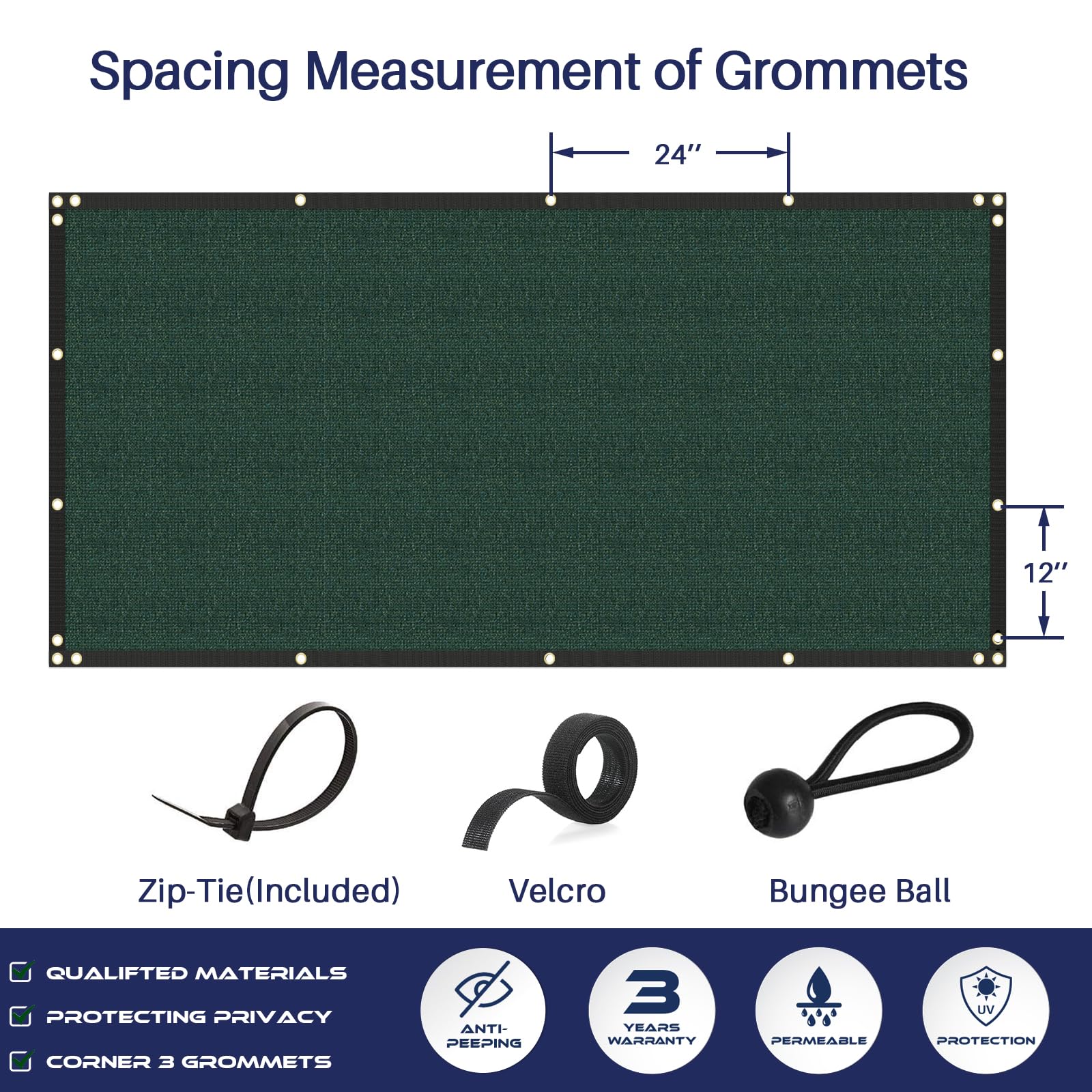 windscreen4less green garden privacy screen for patios and balconies