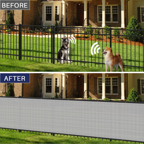 Windscreen4less brass grommets provide durable attachment on chain link fences