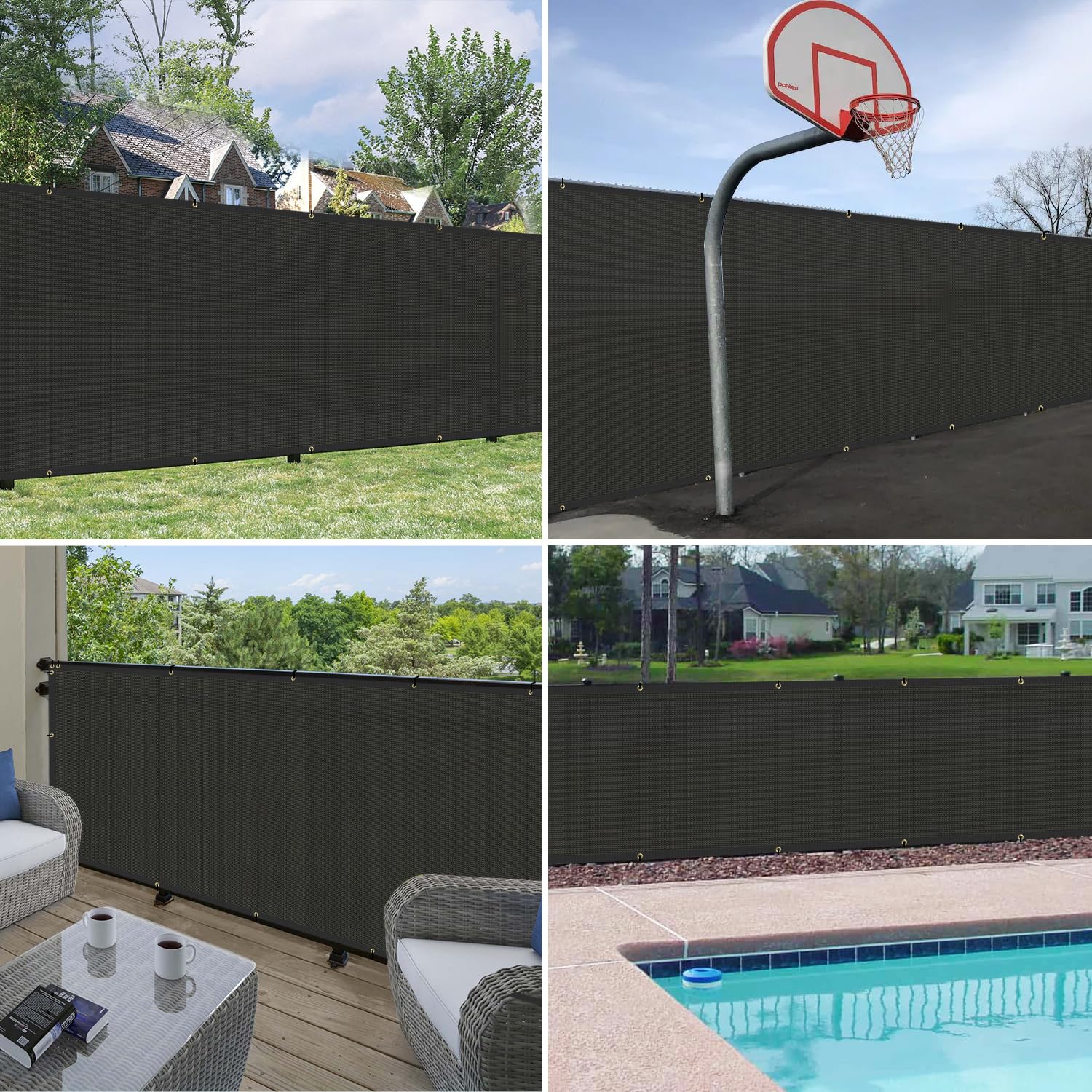 Windscreen4less windproof and dustproof cover enhances outdoor spaces.