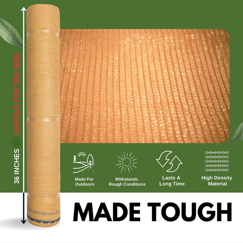 WindscreenSupplyCo shade cloth is DIY-friendly and easy to cut to size.
