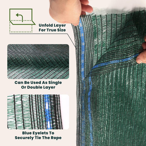 WindscreenSupplyCo DIY-cuttable shade cloth allows custom sizing without fraying.