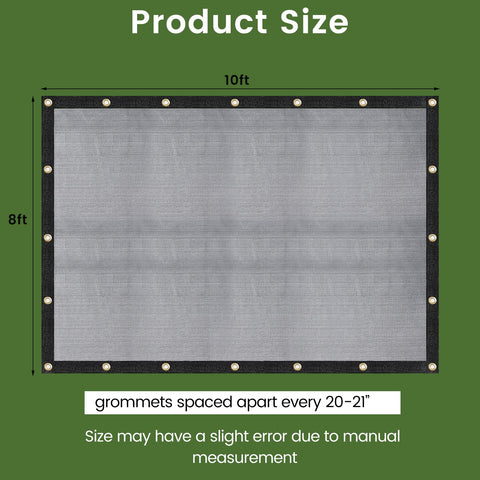 WindscreenSupplyCo multiple sizes option for greenhouses, pergolas, and more.