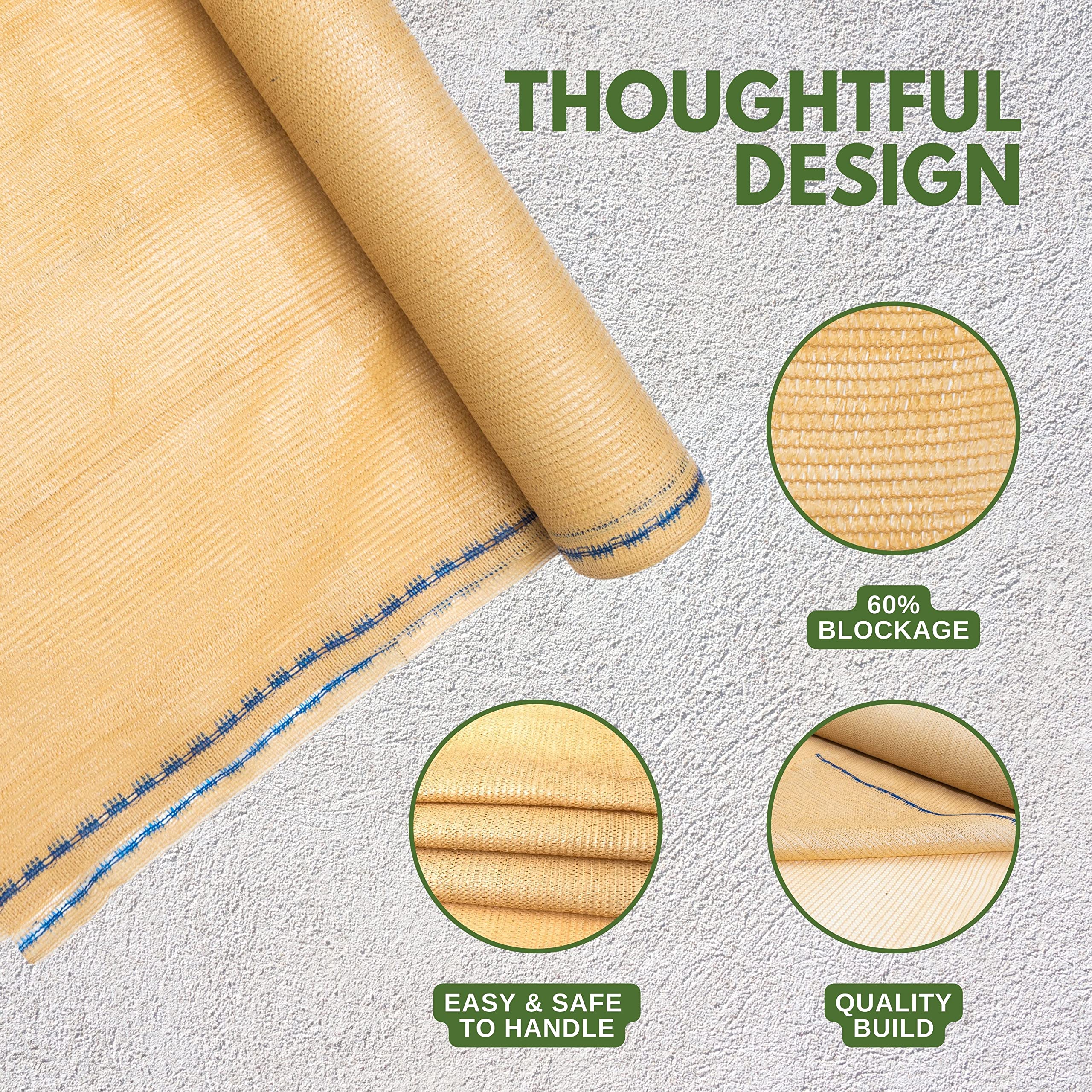 WindscreenSupplyCo UV-resistant shade cloth protects greenhouse plants from sun damage.