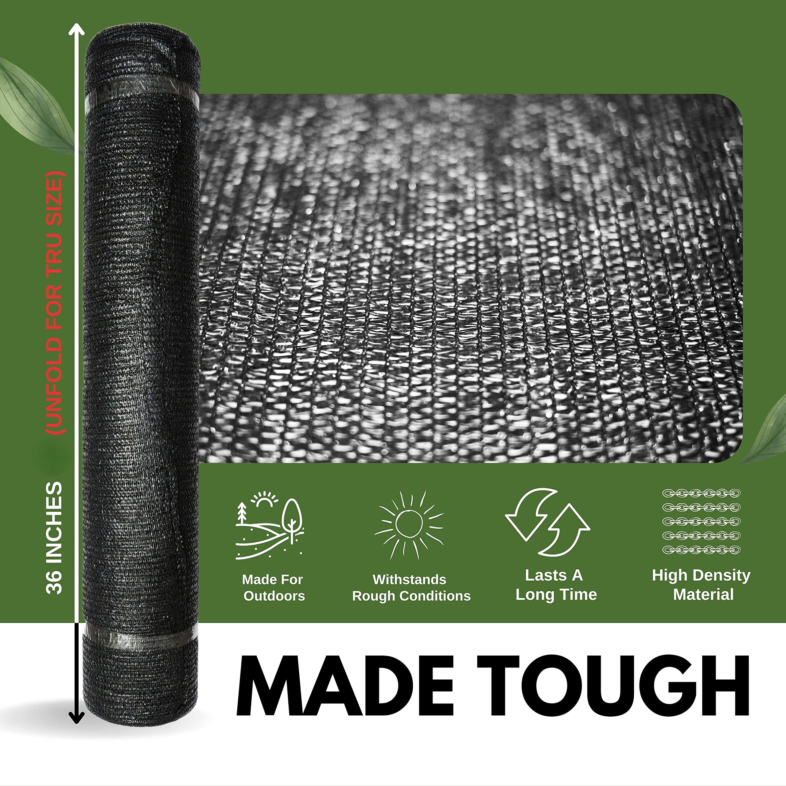 WindscreenSupplyCo UV resistant shade cloth blocks harsh rays while allowing airflow