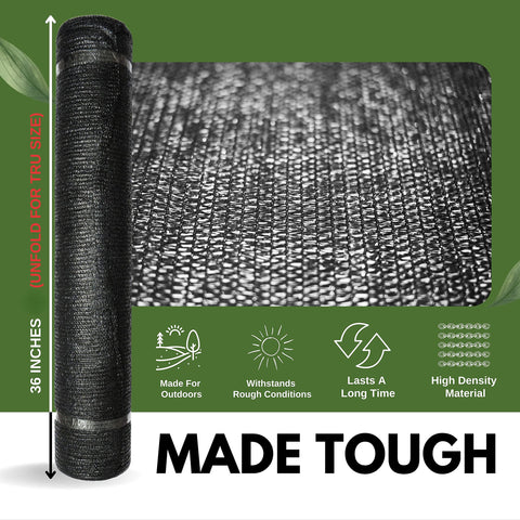 WindscreenSupplyCo UV resistant shade cloth blocks harsh rays while allowing airflow