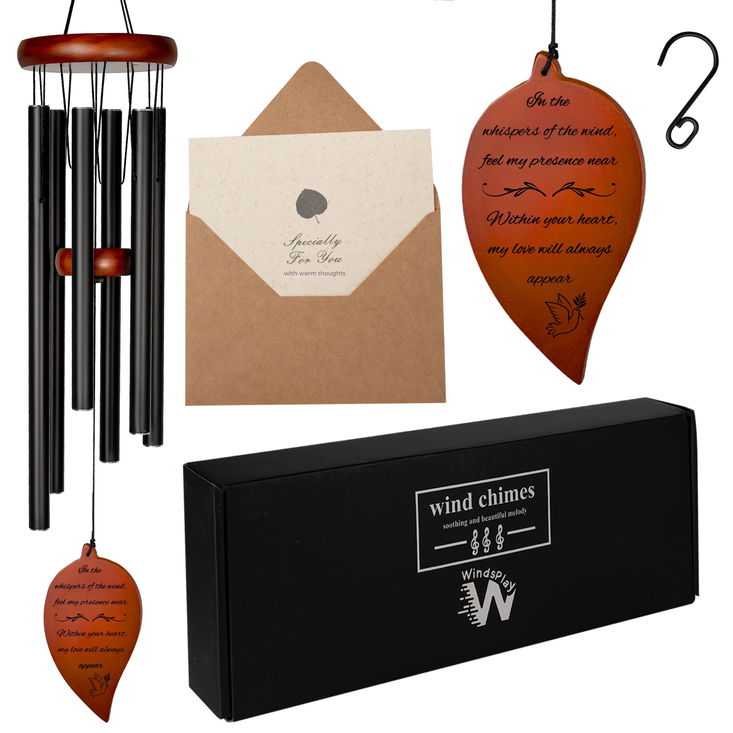 Windsplay memorial wind chimes outdoors create a soothing remembrance ambience
