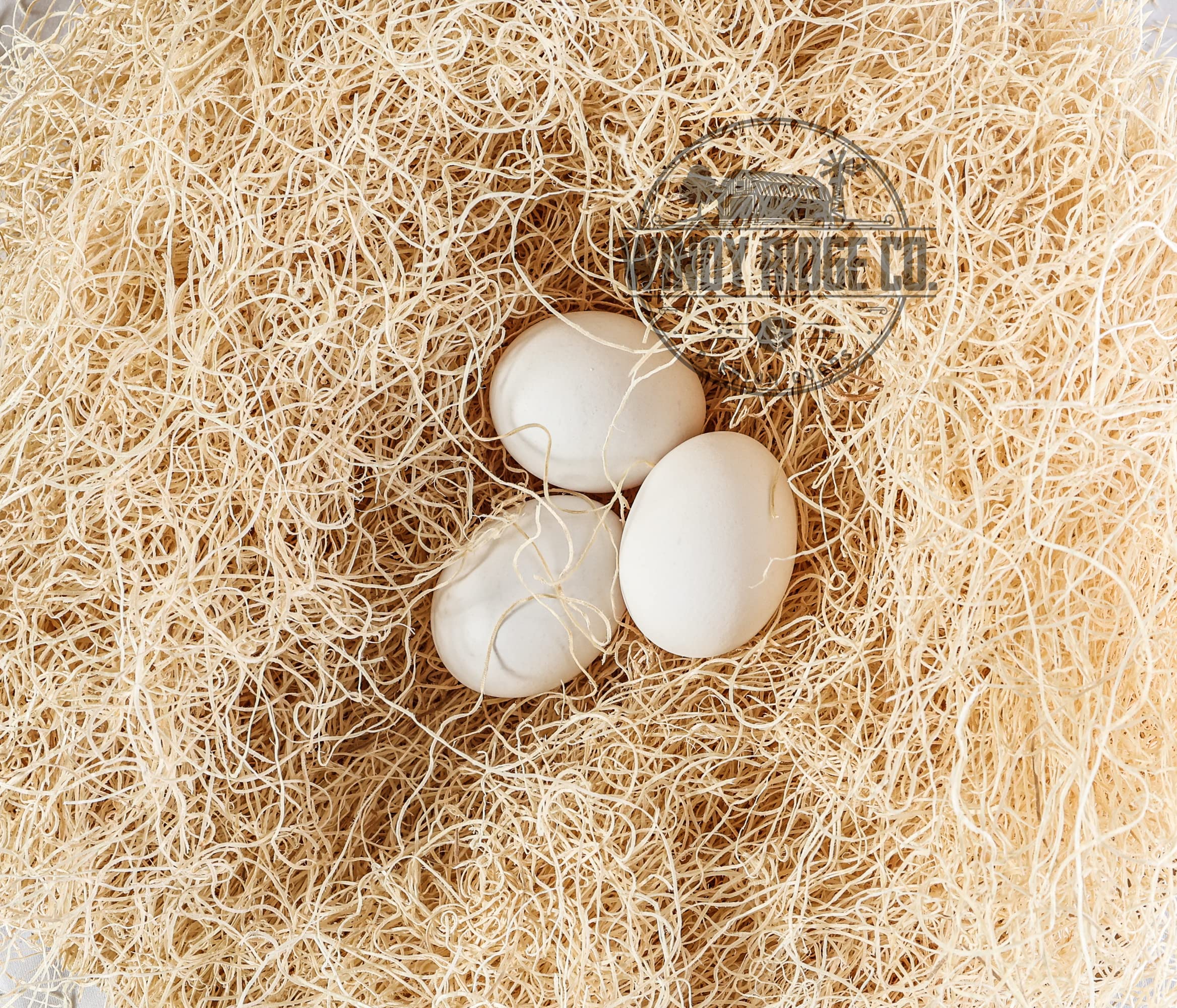Windy Ridge Co. Aspen Excelsior nest pad absorbs moisture to help coop dryness.