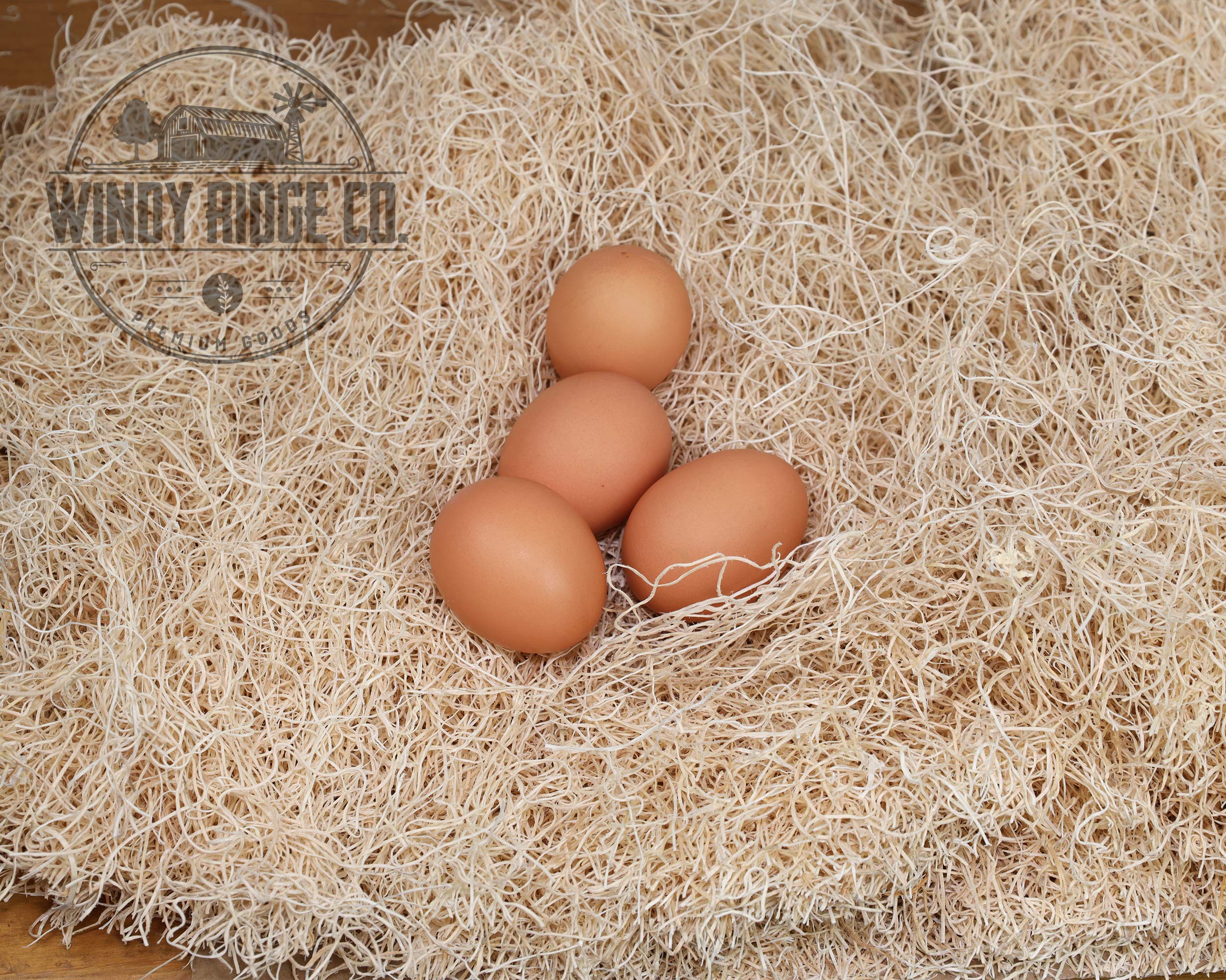 Windy Ridge Co. Aspen Excelsior nest pad arrives in a convenient 10-pack.