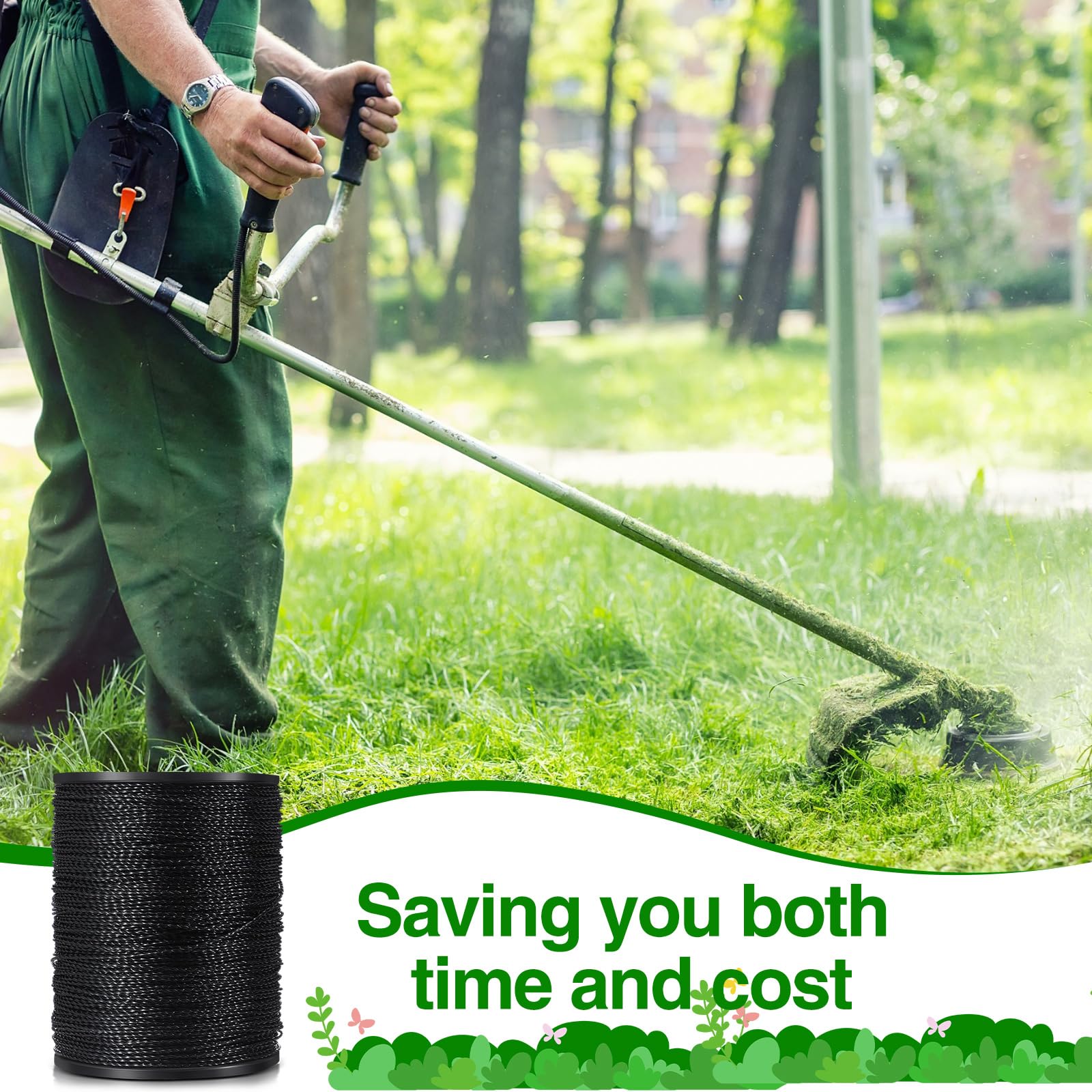 Windyun easy-install trimmer line demonstrates quick setup