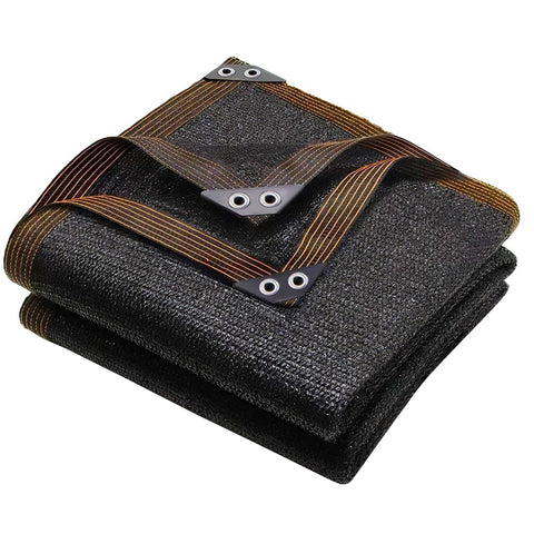 Winemana 50-percent shade cloth draped over a garden bed for cooler shade and airflow.