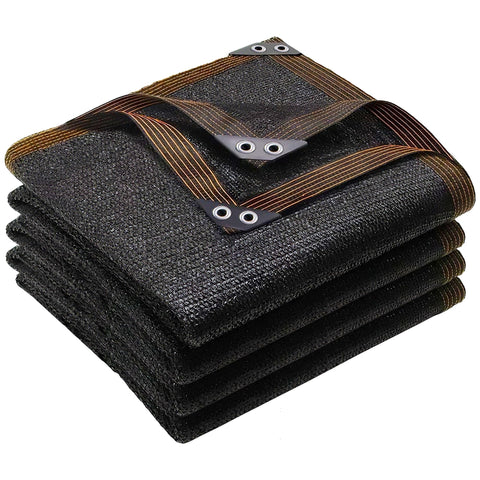 Winemana black shade cloth 50% shade, 5x20 ft, improving airflow for gardens.