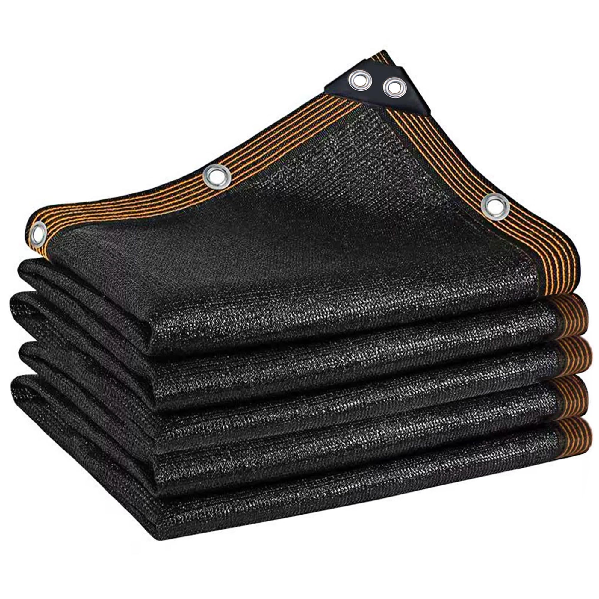 Winemana black shade cloth shading a garden with airflow