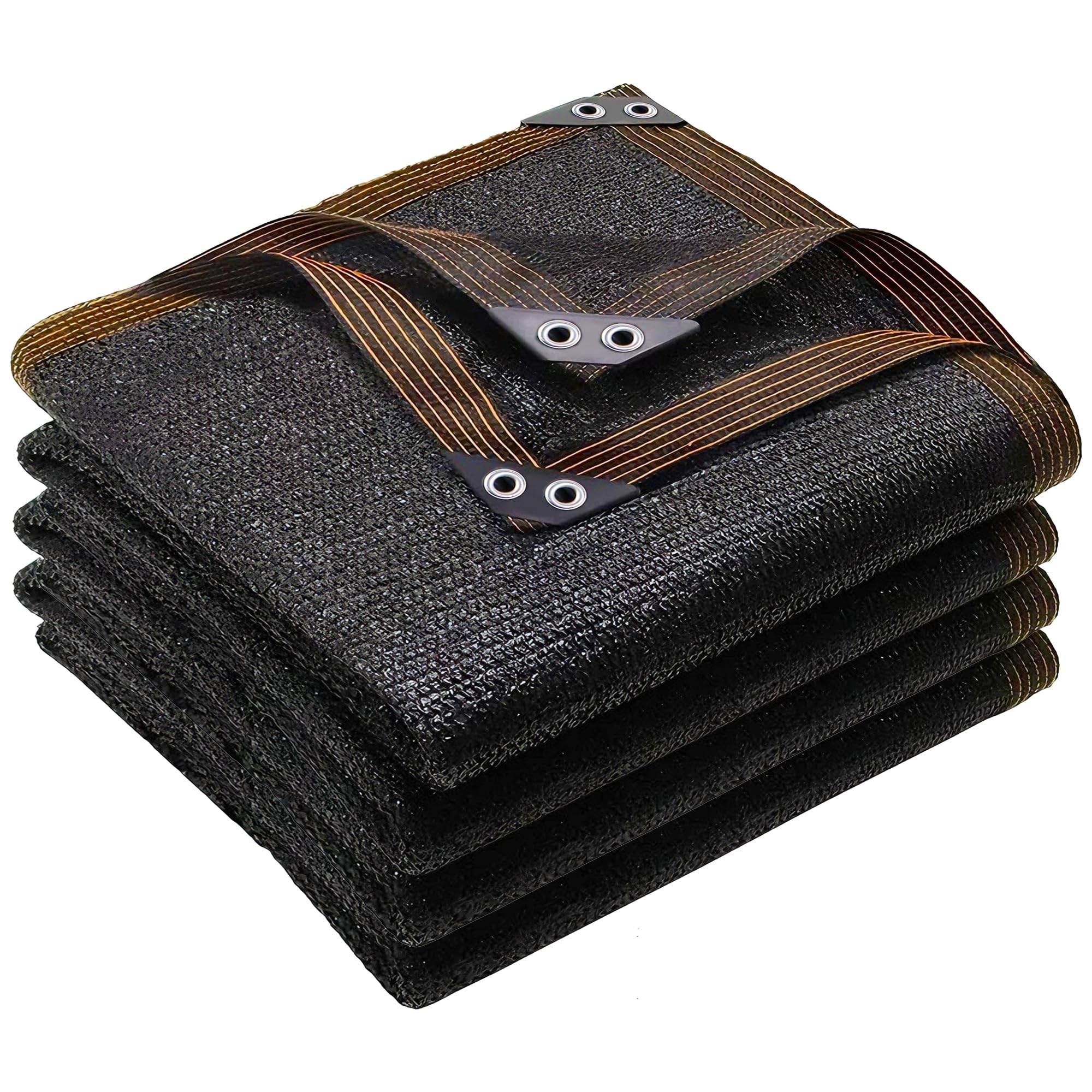 Winemana black shade cloth 90% cover providing sun relief with breathable airflow.