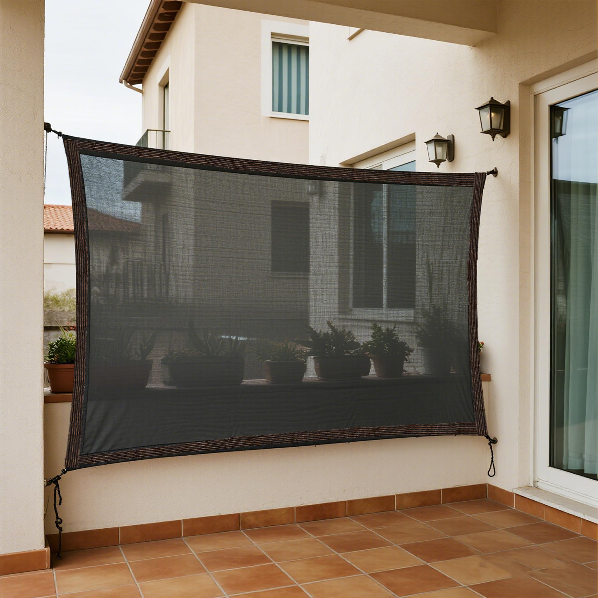 Winemana breathable mesh tarp covering vegetables and plants for healthy growth