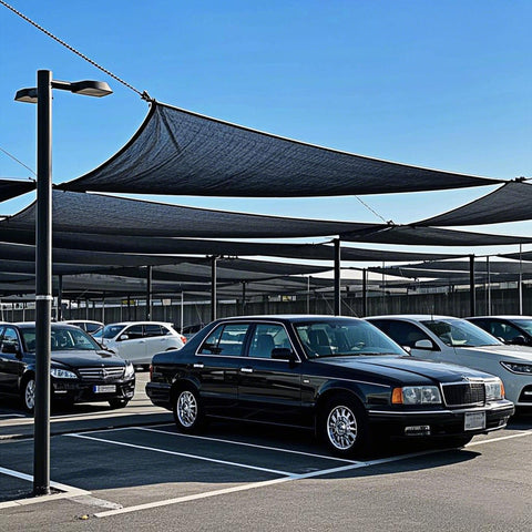 Winemana durable shade cloth with reinforced edges withstands outdoor use.