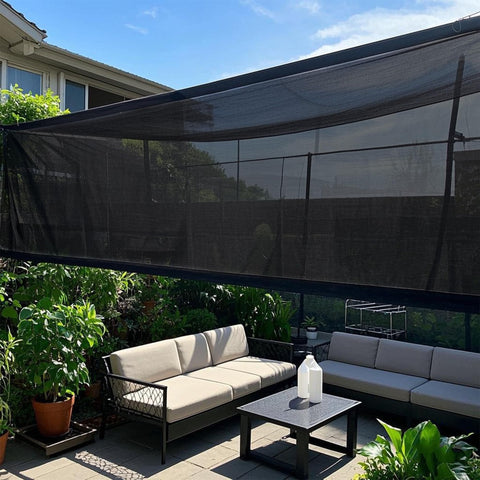 Winemana energy-saving shade net reduces heat buildup around plants.