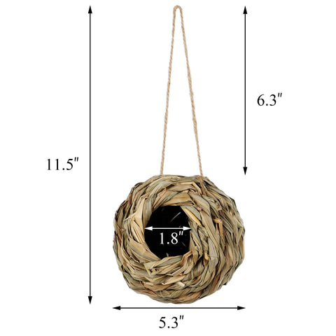 Winemana hand-woven bird nest showcases craftsmanship and durability.