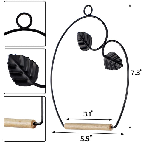 Wooden dowel perch on a Winemana hummingbird swing for warm resting spots