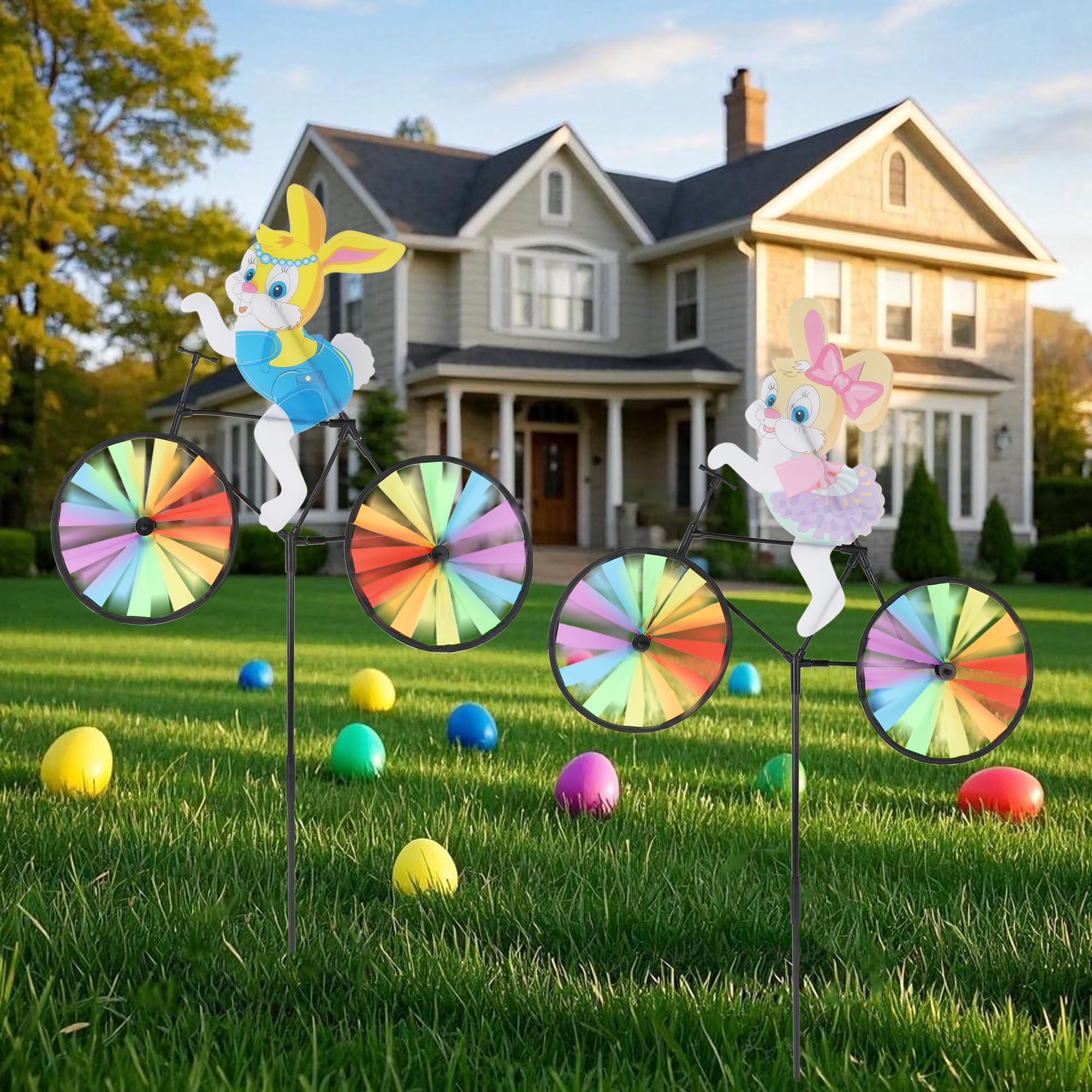 Winemana windspinner delights kids during outdoor playtime.