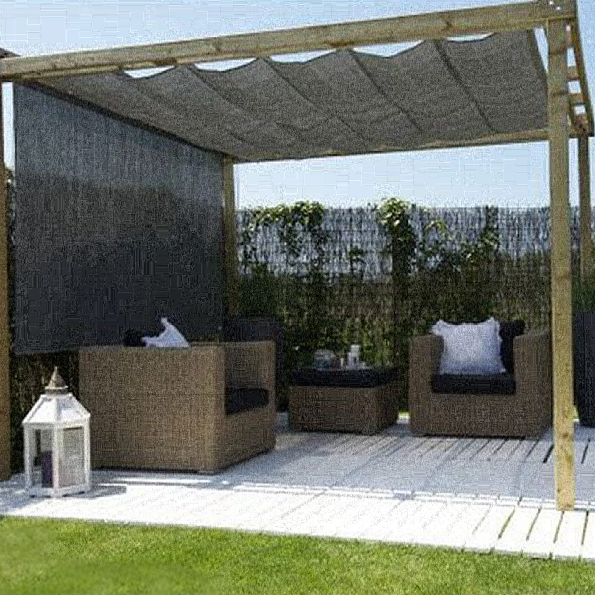 Winemana shade cloth supports pergolas, greenhouses, and chicken coops