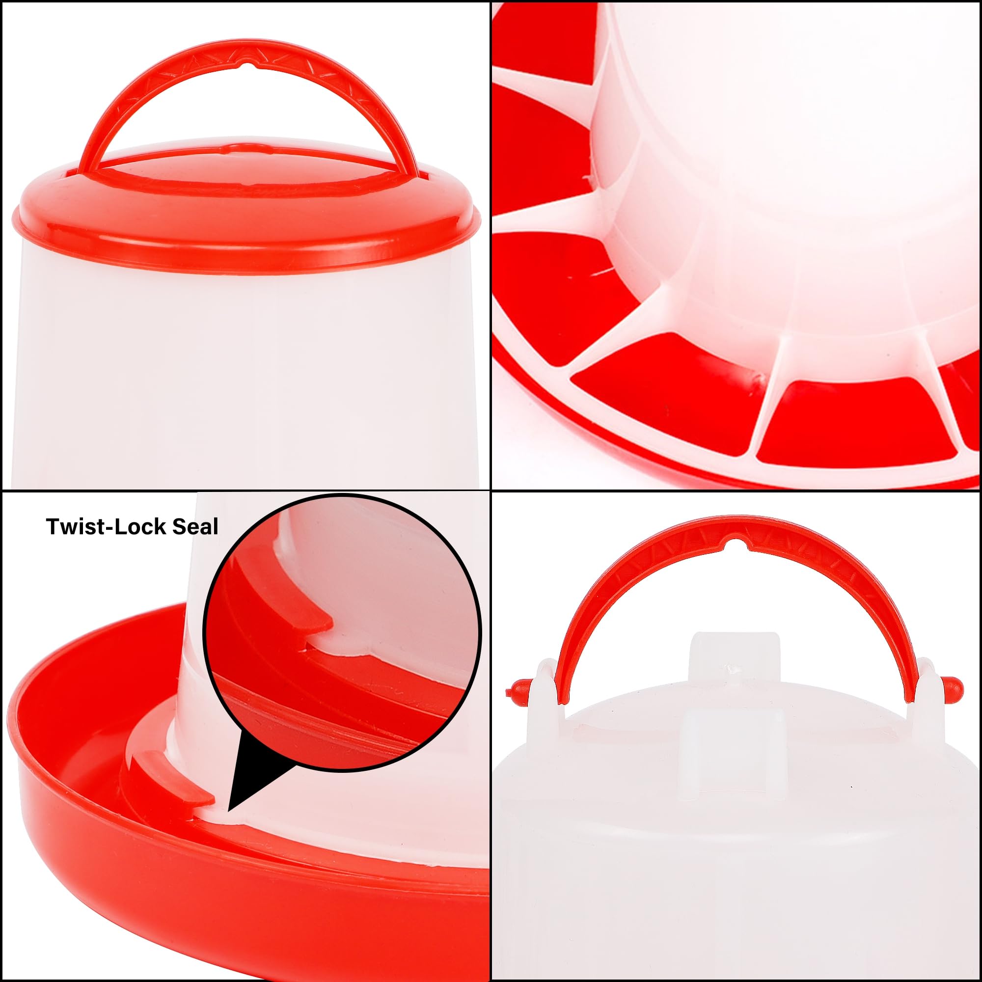 Winemana polypropylene material ensures safe use for poultry outdoors.