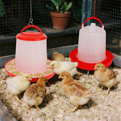 Winemana red poultry kit enhances visibility and appeal in coops.