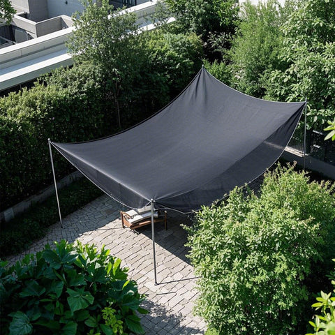 Reinforced edge grommets on Winemana shade cloth for secure mounting