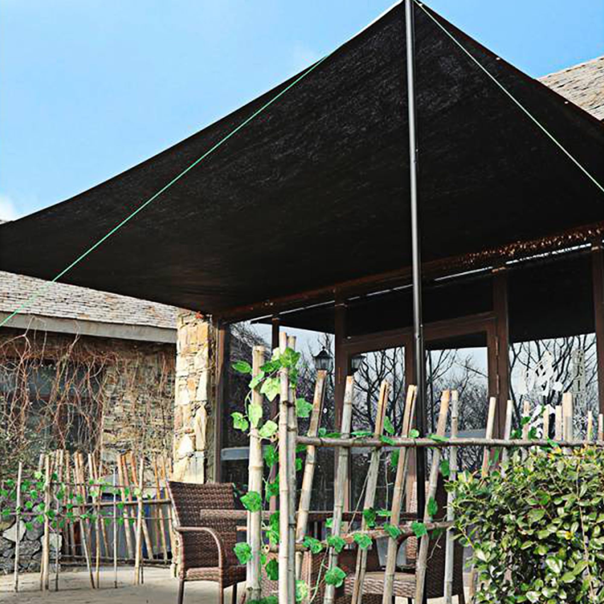 Winemana shade cloth reinforced corners for durable, extended use.