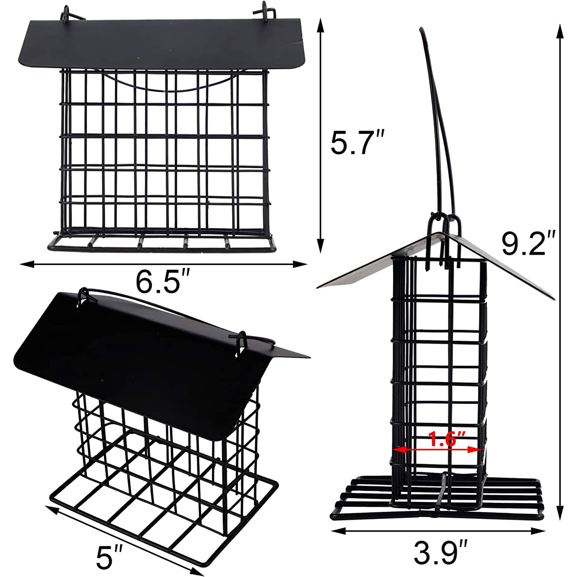 Durable steel construction with anti-rust coating for long-lasting outdoor use.