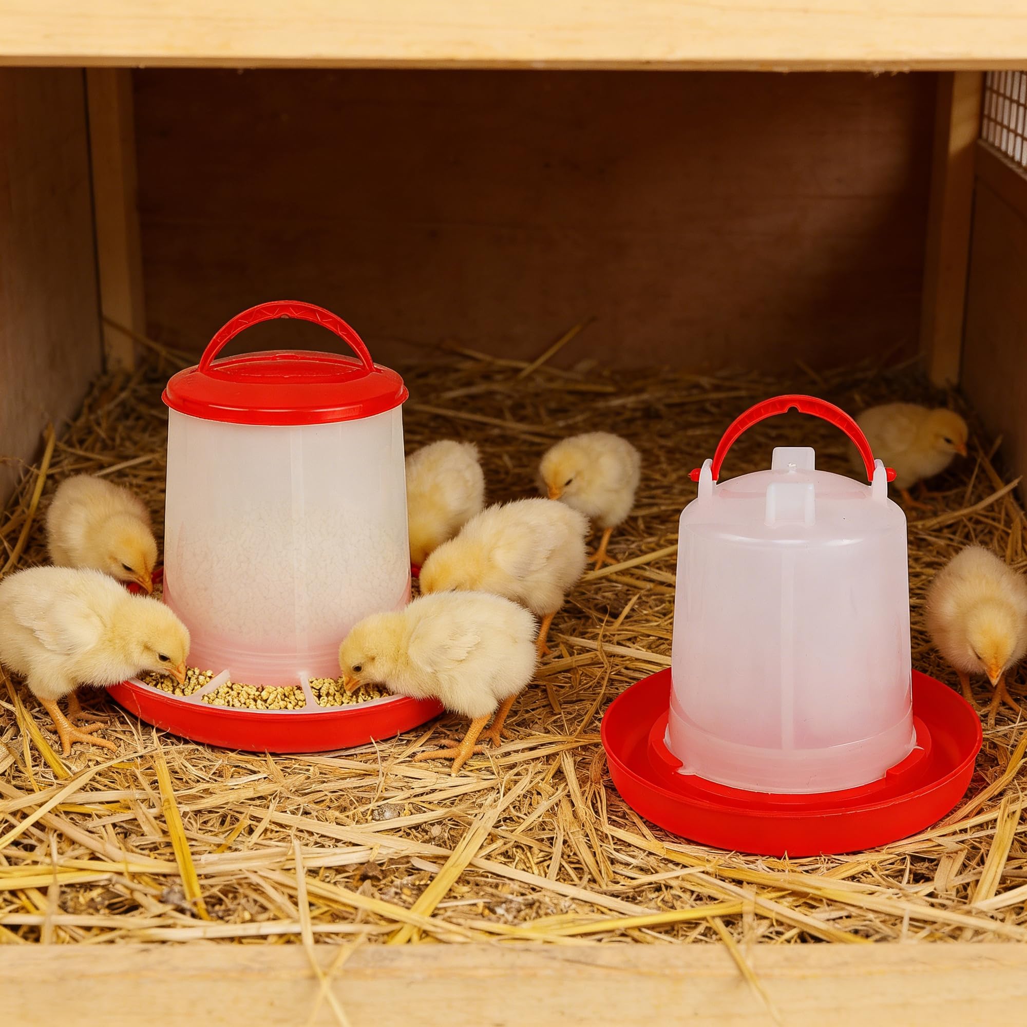 Winemana upgraded thickened container design increases durability in the coop.