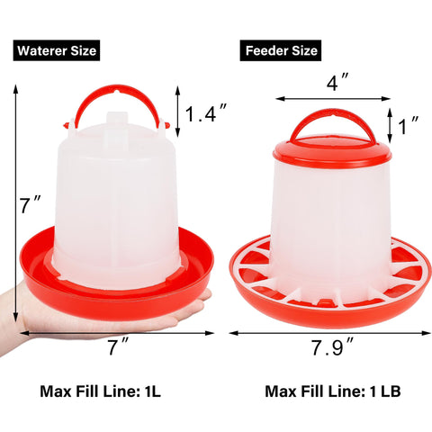 Winemana waterer in an 8x7-inch container for extended hydration.