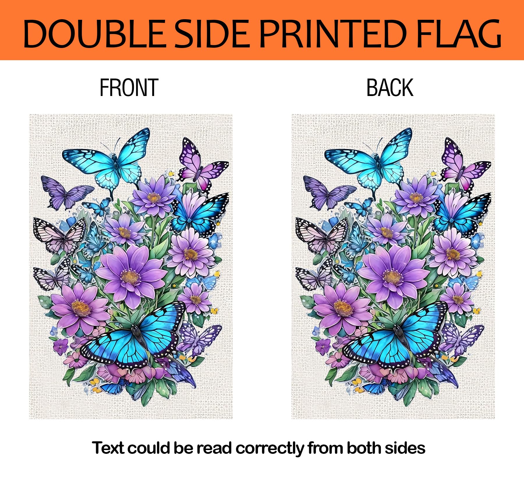 WINFLAB weather-friendly polyester flag stands up to sun and wind.