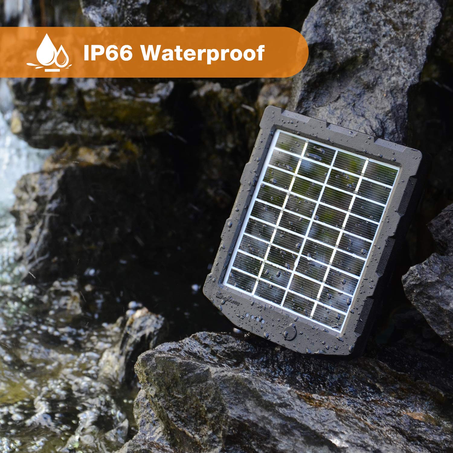 WingHome IP66 waterproof rating emphasizes rugged outdoor protection.