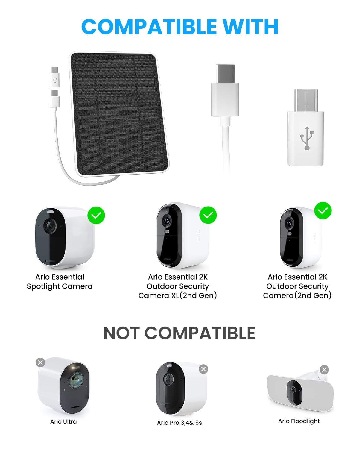 WININMETA 360-degree bracket enables flexible mounting for optimal sun exposure.