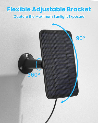 WININMETA solar panel bracket for secure wall mounting