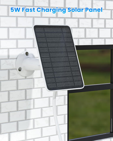 WININMETA 9.8ft cable enables flexible solar panel placement.