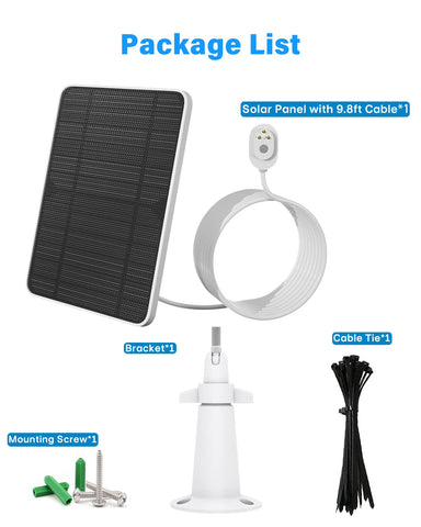 WININMETA arlo camera solar power keeps cameras ready to monitor outdoor spaces.